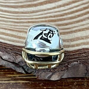 Pandora Carolina Panthers Charm Football Helmet Charm Pendant